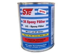 STC EPOXY FILLER GRI 2K 4:1 1L + INTARITOR 0.25 L