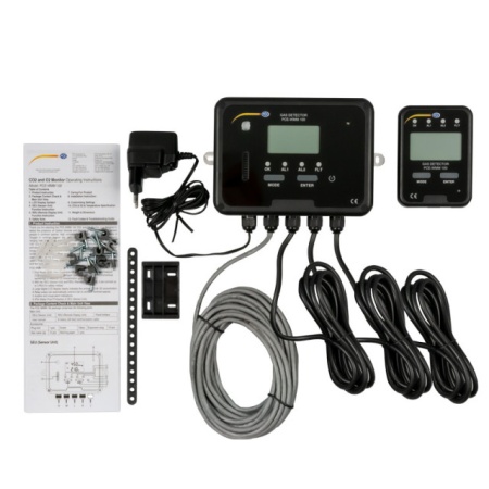 Detector de gaz  pentru dioxid de carbon și oxigen PCE-WMM100 - Img 3