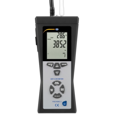 Debitmetru anemometru manometru termometru cu tub Pitot PCE-HVAC 2 - Img 3