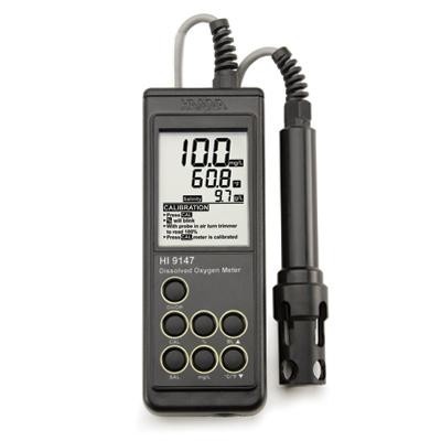 Oxigenometru pentru piscicultura HI9147-10 cu cablu 10 m - Img 2