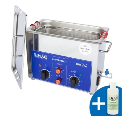 Baie ultrasonica cu incalzire 4 litri Emmi-40 HC Plus - Img 2