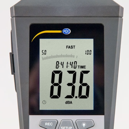 Sonometru LEQ pentru securitatea muncii PCE-322ALEQ cu certificat Marca: PCE-GROUP - Img 3