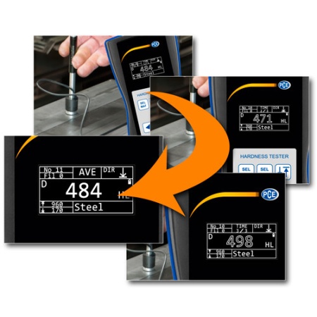 Durometru PCE-2000N cu certificat de calibrare ISO - Img 4