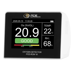 Aparat de masura calitatea aerului detector de oxigen PCE-RCM18 - Img 2