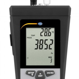 Debitmetru anemometru manometru termometru cu tub Pitot PCE-HVAC 2