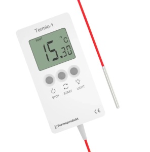Termometru data logger profesional Termio-1 cu certificat de etalonare - Img 2