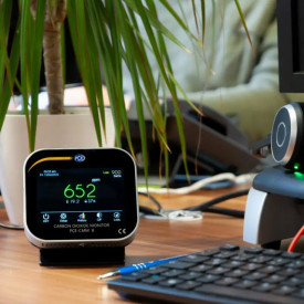 Dispozitiv de monitorizare a CO2 cu certificat