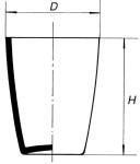 Creuzet forma inalta 30 ml - Img 2