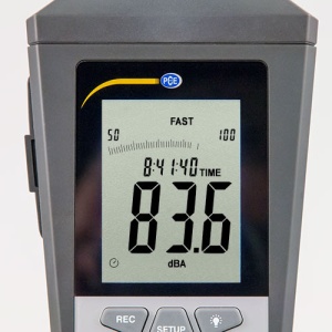 Sonometru LEQ pentru securitatea muncii PCE-322ALEQ cu certificat Marca: PCE-GROUP - Img 3