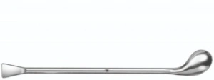 Spatula lingura farmacie 15x35x180 mm inox