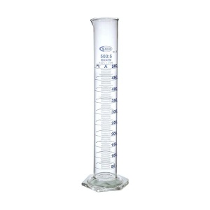 Cilindru gradat clasa A gradatii albastre - 1000 ml