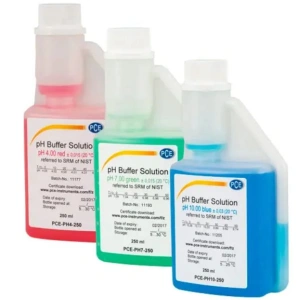 Set 3 solutii 500 ml de calibrare pH 4 pH 7 pH 10