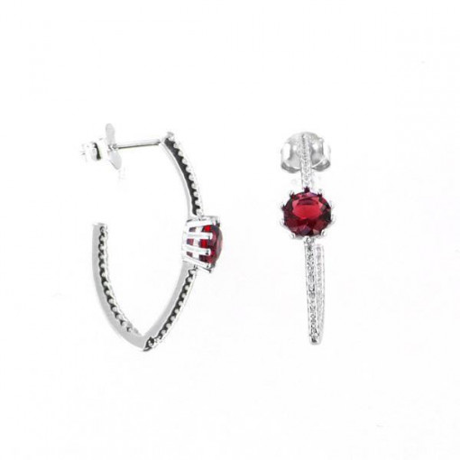 Cercei din argint 925 cu cristale Swarovski