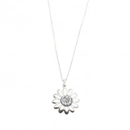 Colier din argint 925 cu pandantiv floare
