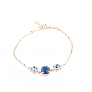 Bratara din argint Royal Blue cu Swarovski - Img 1