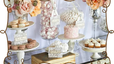 Candy bar-ul vintage – Alegerea dulce a unui eveniment!