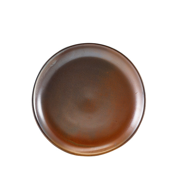 Farfurie coupe Terra Porcelain Rustic Copper 24cm CP-PRC24 - 1