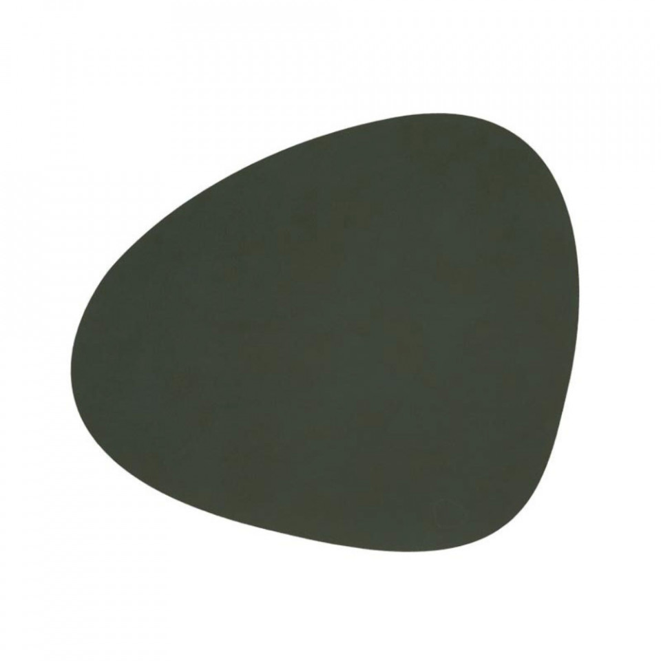 Table mat Curve Dark Green Nupo L 37x44cm 981065 - 1