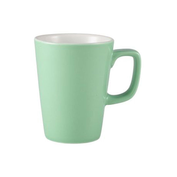 Cana mug Genware Porcelain 34cl Green 322135GR - 1