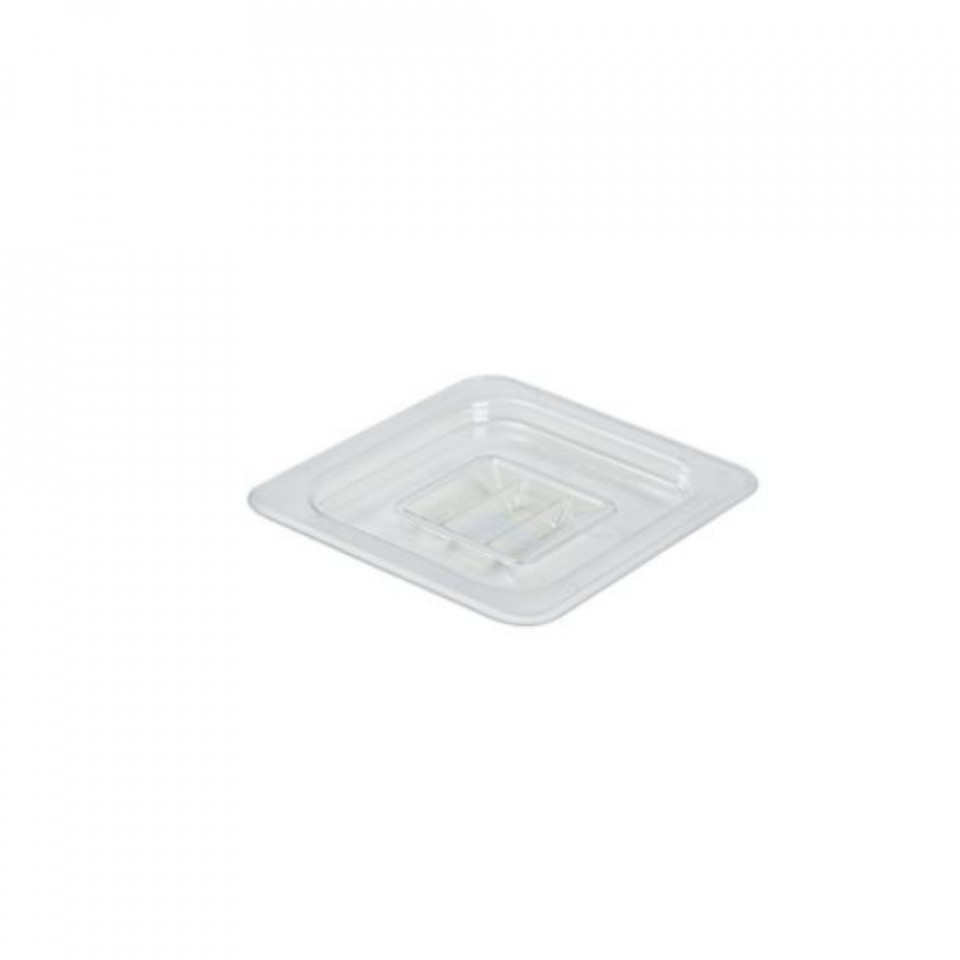 Capac Gastronorm policarbonat transparent 1/6 Genware 18x16cm PC16-LID - 1