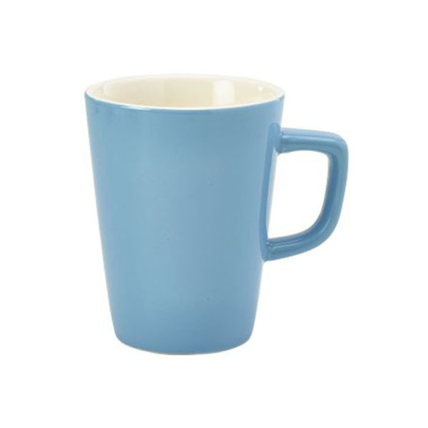 Cana mug Genware Porcelain 34cl Blue 322135BL - 1