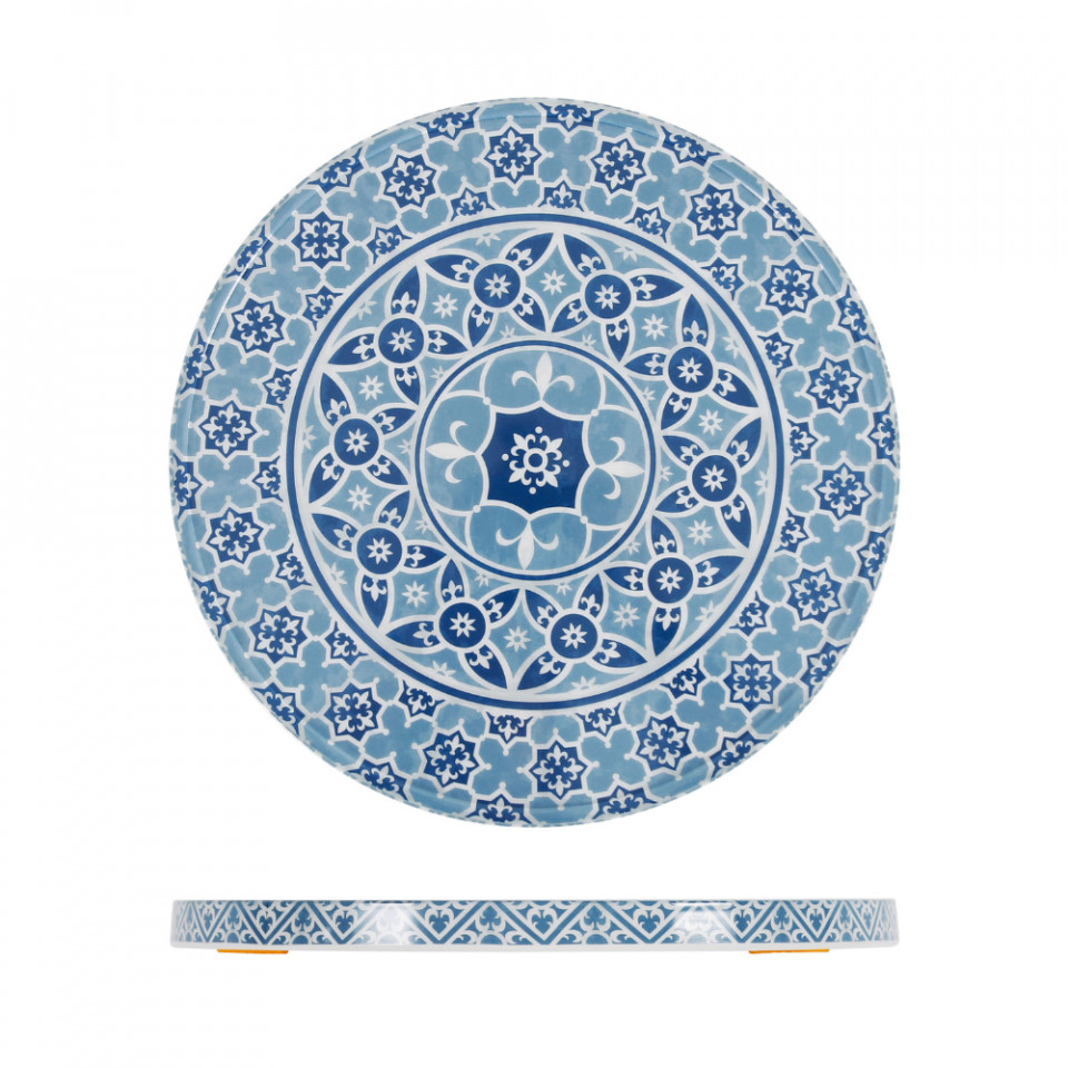 Farfurie fel principal melamina Blue Marrakesh 28.5cm MK281328 - 1
