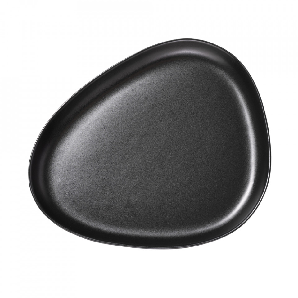 Platou servire Black Stoneware 30x35cm 990164 - 1