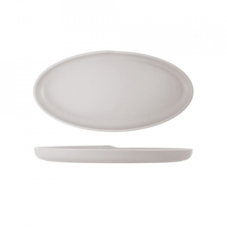 Platou servire oval melamina White Copenhagen 40x20cm CP402545 - 1