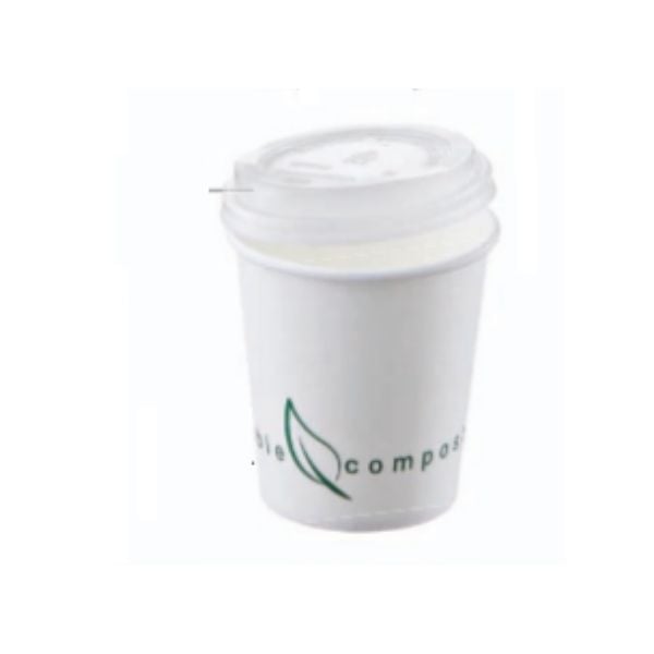 Set 1000buc pahar cafea biodegradabil 200ml Q3001 - 1