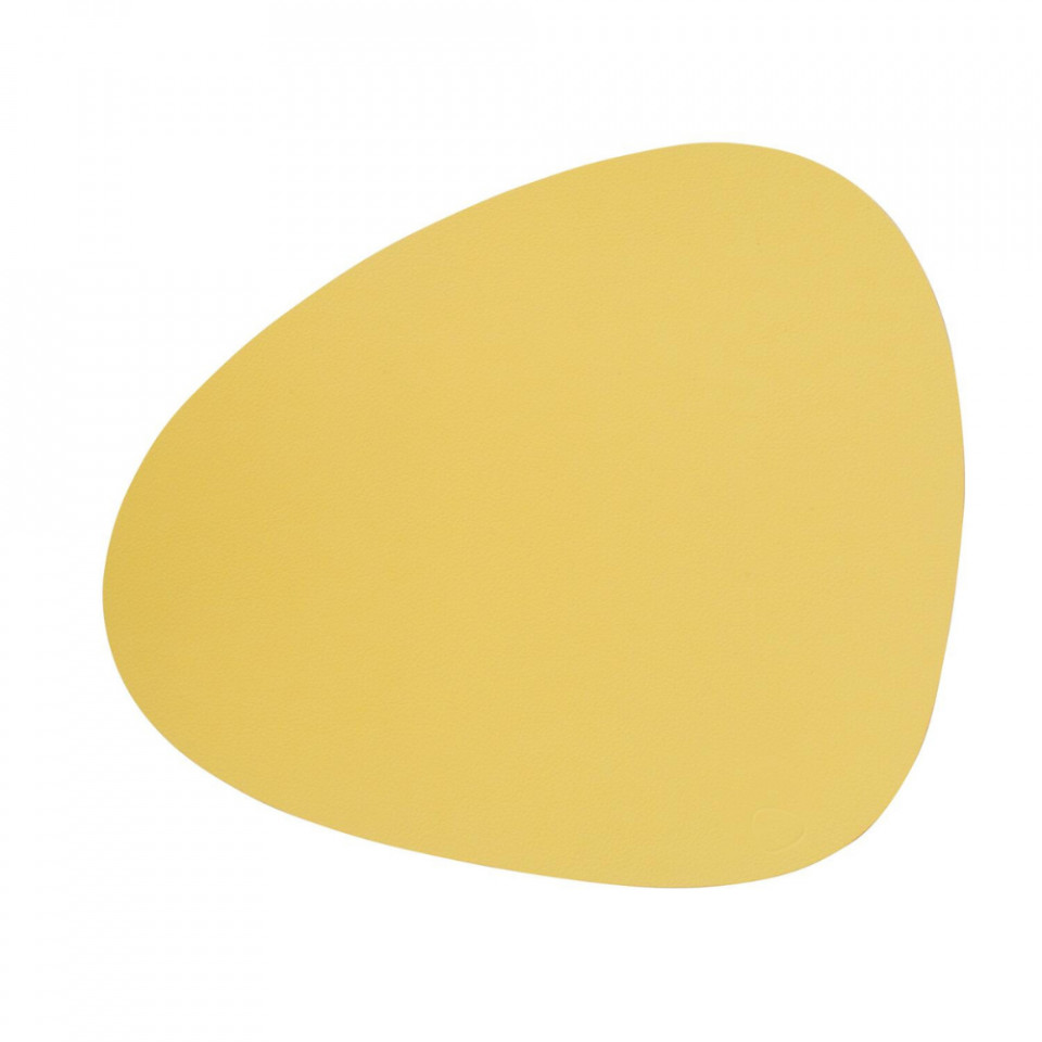 Table mat Curve Yellow Nupo L 37x44cm 981033 - 1
