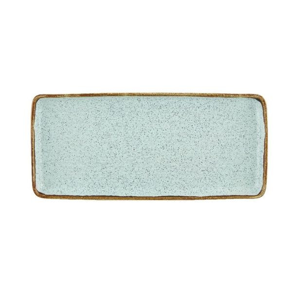 Platou servire rectangular Rustic Blend Turquoise 36,5cm 27020969 - 1