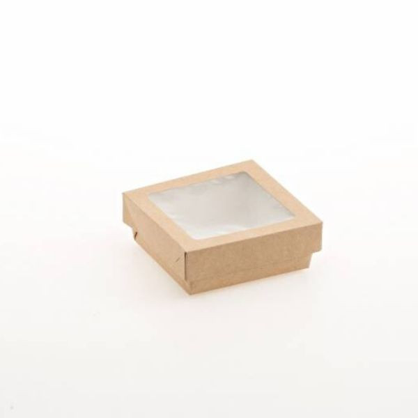 Set 25buc cutie cu capac transparent 10x10x4cm H0715 - 1