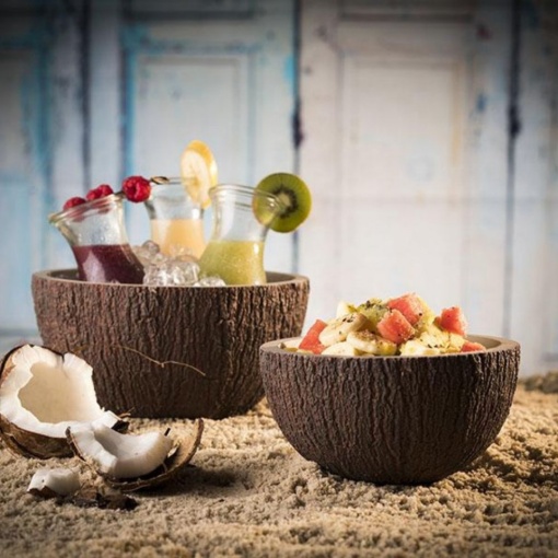 Bol servire ciment Coconut 1L/18x18cm 30020 - Img 2
