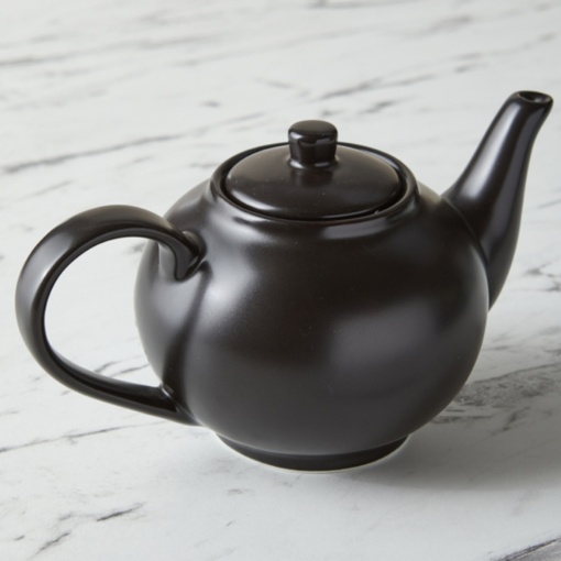 Ceainic portelan Genware Matt Black 450ml 393945MBK - Img 2