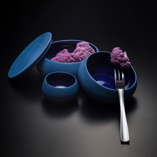 Sosiera Cocotte Gourmet Blue 7.3cm 70ml 230823 - Img 2