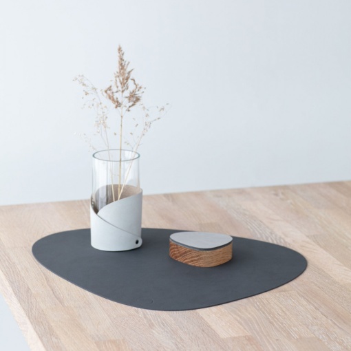Table mat Curve Anthracite Nupo L 37x44cm 981161 - Img 2