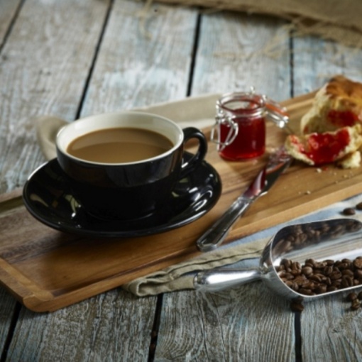 Ceasca cappuccino Genware Black 250ml 322125BK - Img 2