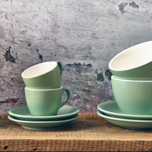 Ceasca espresso Genware Matt Sage 90ml 312109MSG - Img 2
