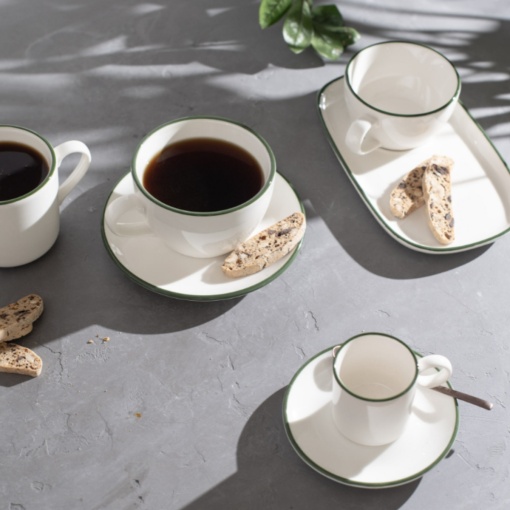 Ceasca espresso Ring Modest Green 80ml 16001-334108 - Img 2