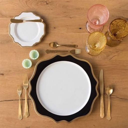 Farfurie fel principal Coq Ionica Black 28cm LION005NE003265 - Img 3