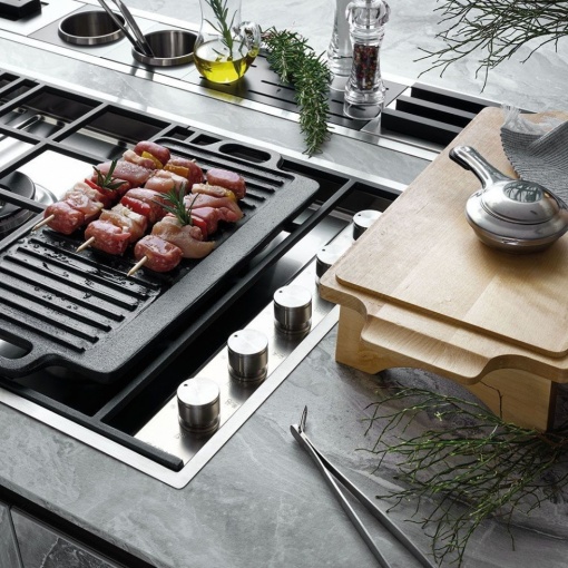 Grill + suport lemn Fusion 33x20cm W8458GAFUTA - Img 3