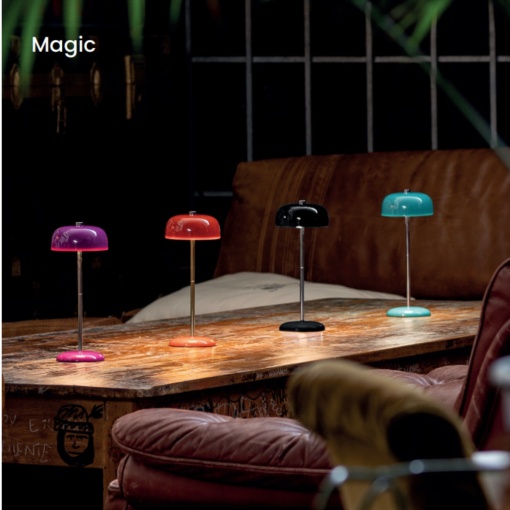 Lampa Magic 1+1 galben inox LD1180YC - Img 4