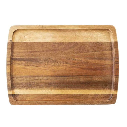 Platou dreptunghiular acacia 33x26cm 12184 - Img 2