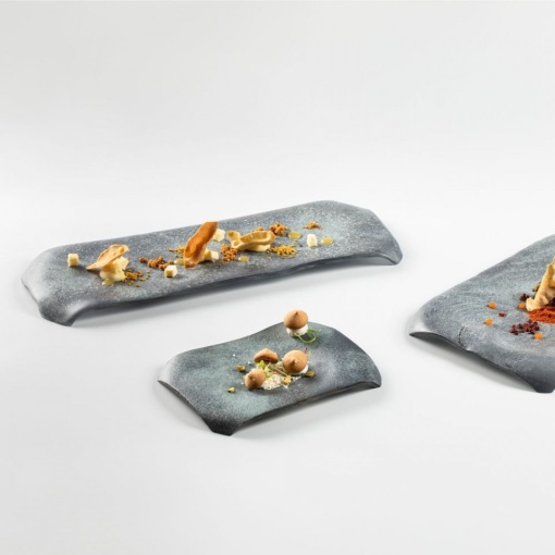 Platou servire EMPORIUM 38X14cm XGLAS-0238 - Img 2