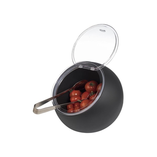 Set bol melamina cu capac black MOON 19cm 85083 - Img 2