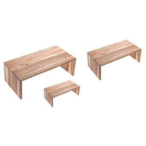 Set expozitoare bufet acacia S5049 - Img 2