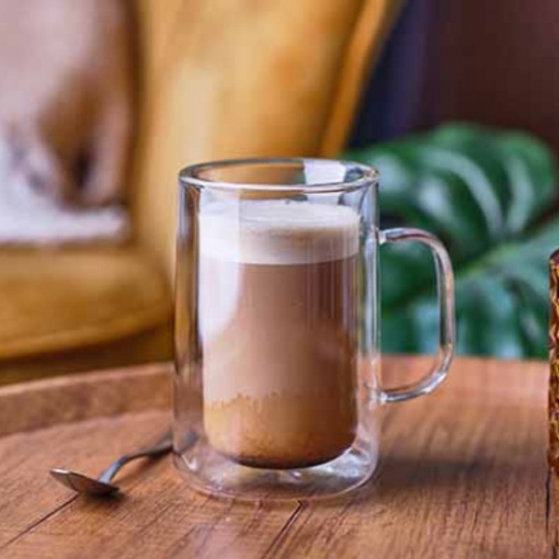 Cana Latte perete dublu Omagio 300ml 9939312 - Img 2