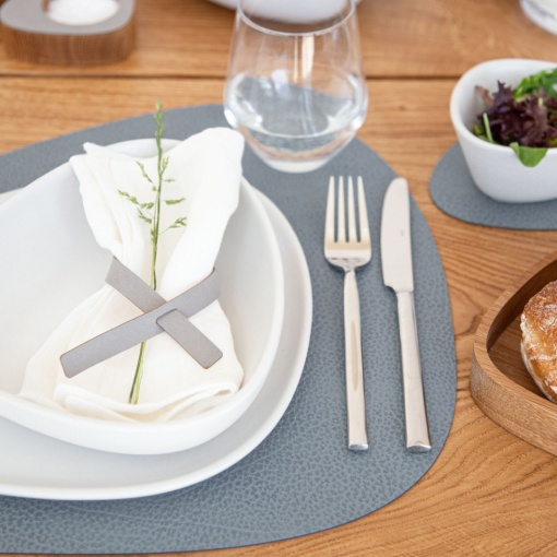 Placemat Curve L Hippo Light Blue 37x44cm 981253 - Img 3