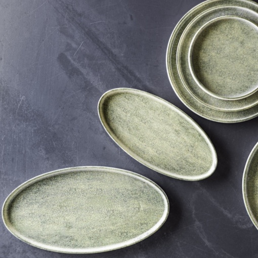 Platou oval Visto Green 32cm 20256-163032 - Img 2