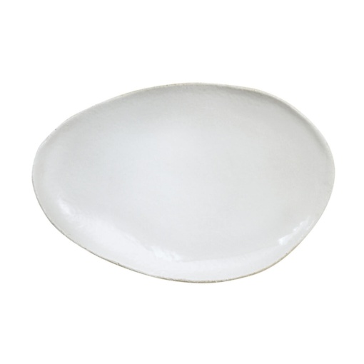 Platou servire oval Wabi Blanc 25x36cm JA964381
